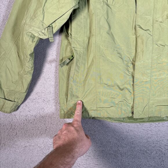 The North Face Hyvent Full Zip Ski Snow Jacket Women’s Size S Avocado Green - Picture 5 of 16
